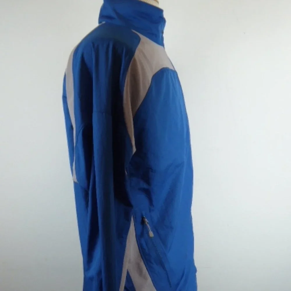 NWT THE NORTH FACE blue gray AMP HYBRID JACKET M